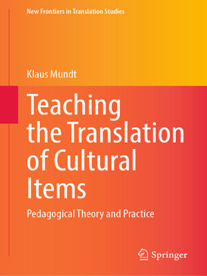 cover image of Teaching the Translation of Cultural Items